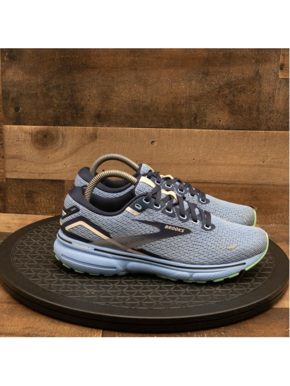 BROOKS GHOST 15 WOMENS ATHLETIC SHOES RUNNING WALKING GYM BLUE LOW SIZE 8.5B